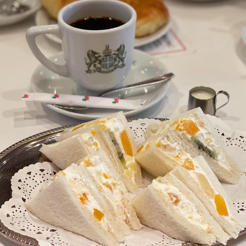 フルーツサンド(イノダコーヒ 東京大丸支店 )