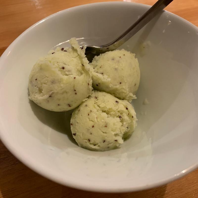 本日のシャーベット(肉の竹内商店)