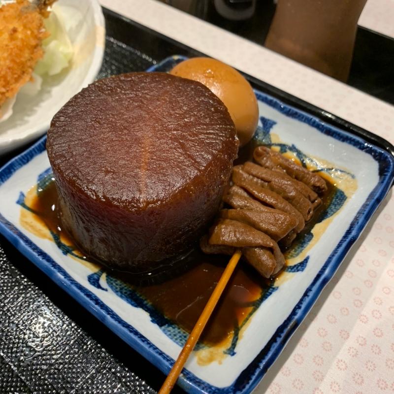 みそおでん(昔の矢場とん)