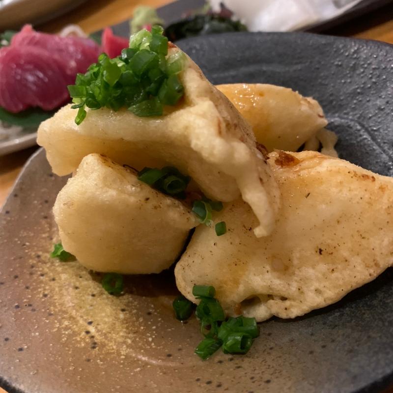 じーまみ豆腐のおばあ風揚げ(海八 （うみはち）)