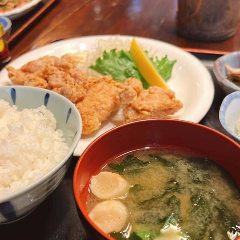 とり唐揚げ定食(わいわいはうす )