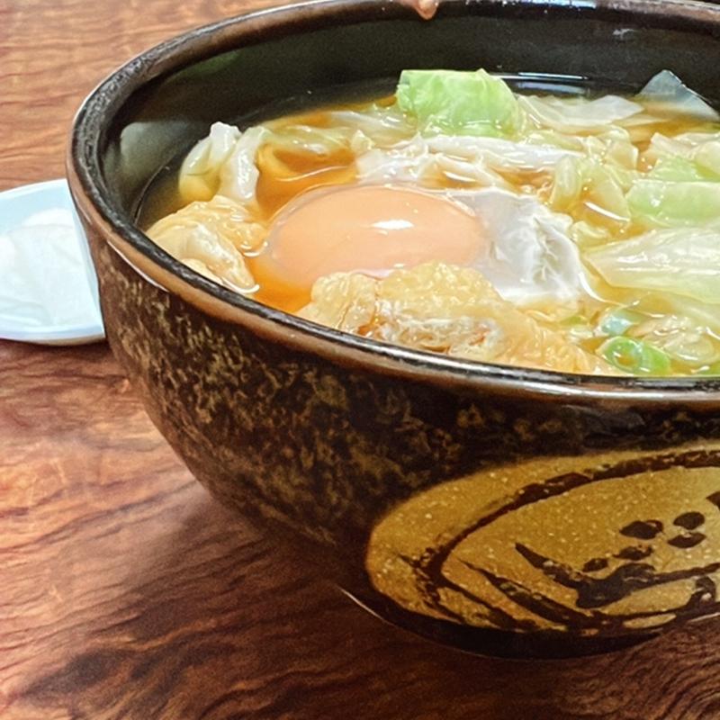 月見うどん(吉田屋)