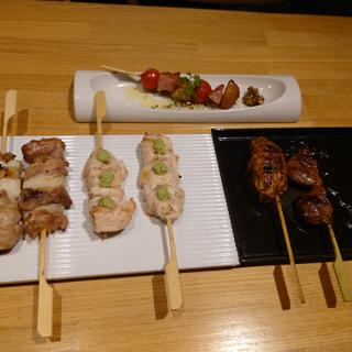 焼鳥各種(野乃鳥なんば堂)