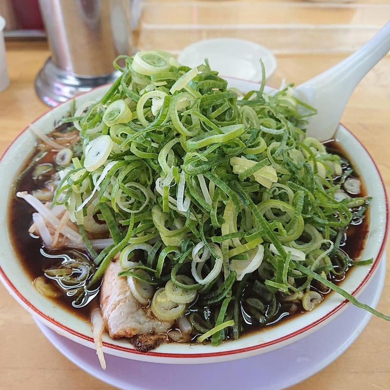 中華そば 野菜多め(新福菜館 麻布十番店)