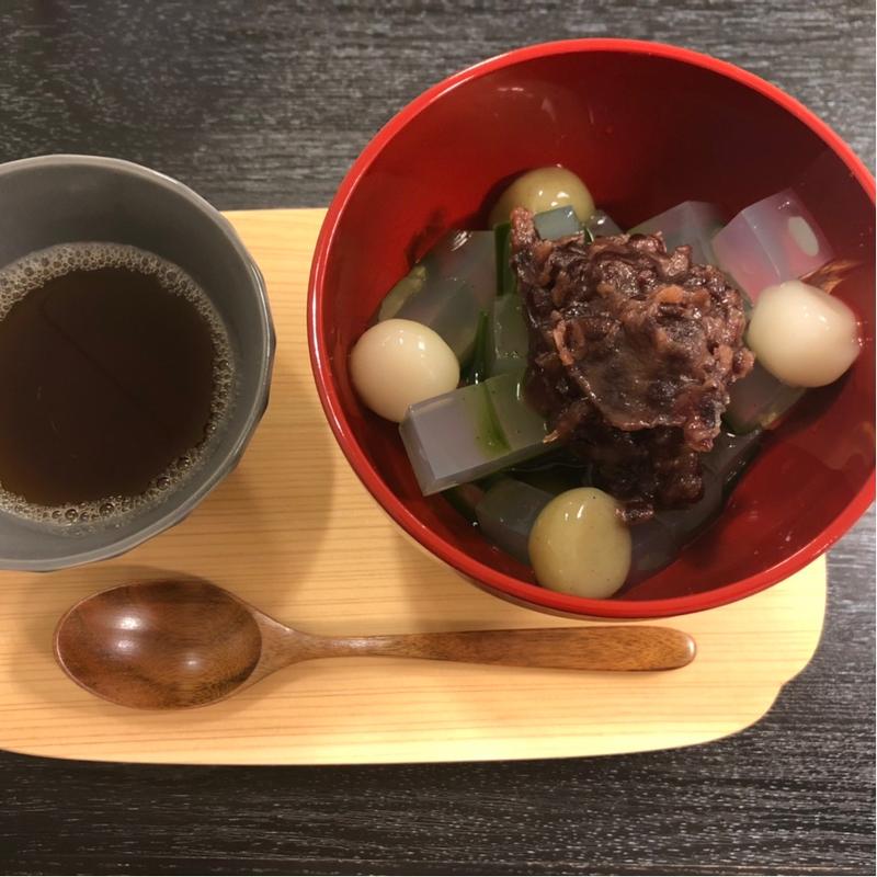 抹茶あんみつ(新宿高島屋　美味コレクション)