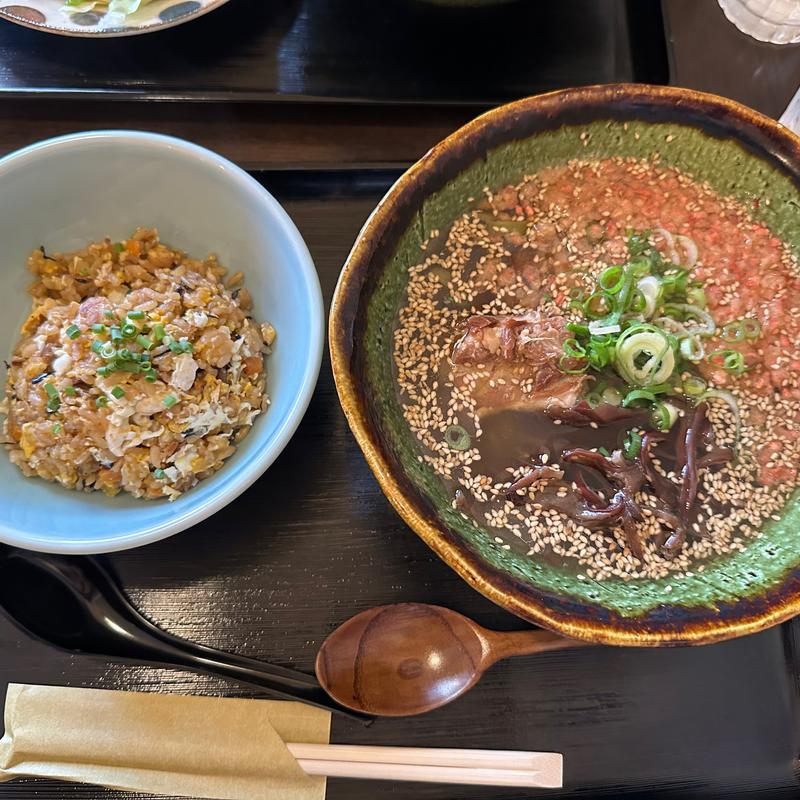 島島チャーハンセット(島食堂 ゆいたば)