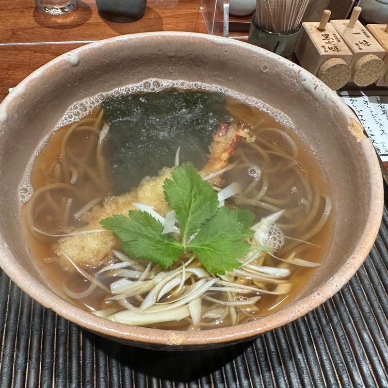 海老天そば(そばやし)