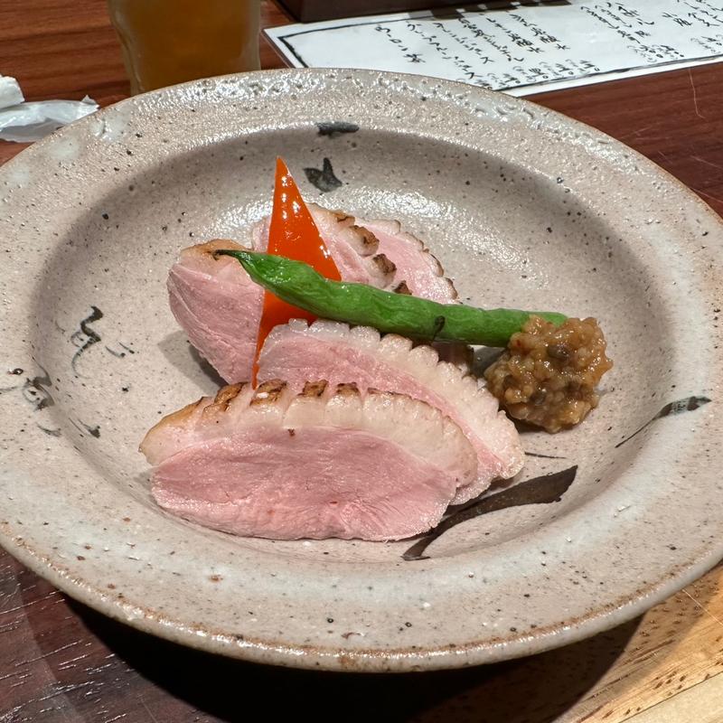 合鴨ロース(そばやし)