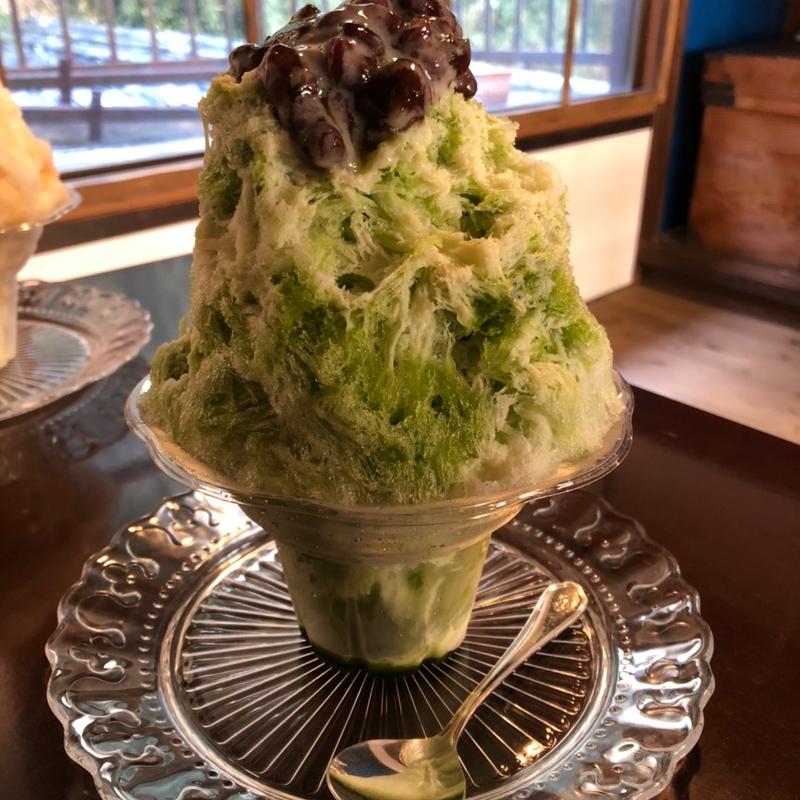 宇治金時かき氷(暖木 )