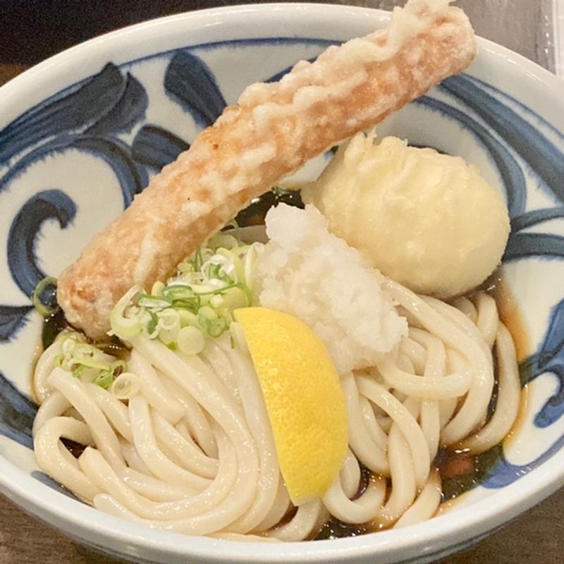 ちく玉天ぶっかけ(うどん四國 なんばウォーク東店)