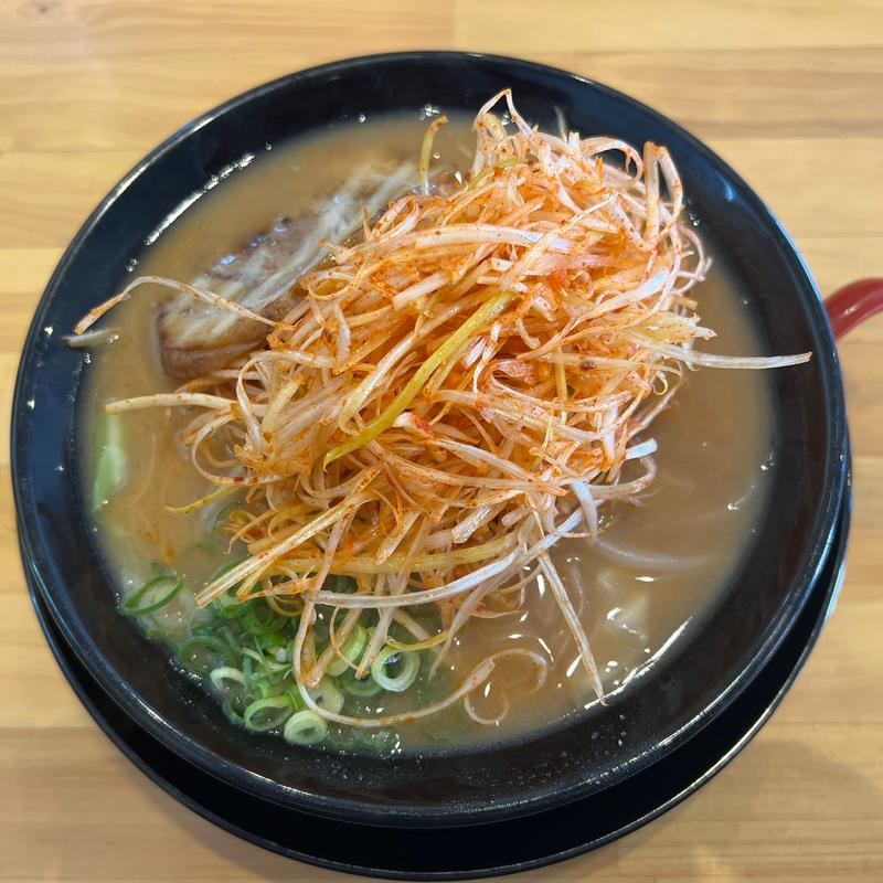 特製辛ネギ味噌らぁめん(長州屋 東岐波店)