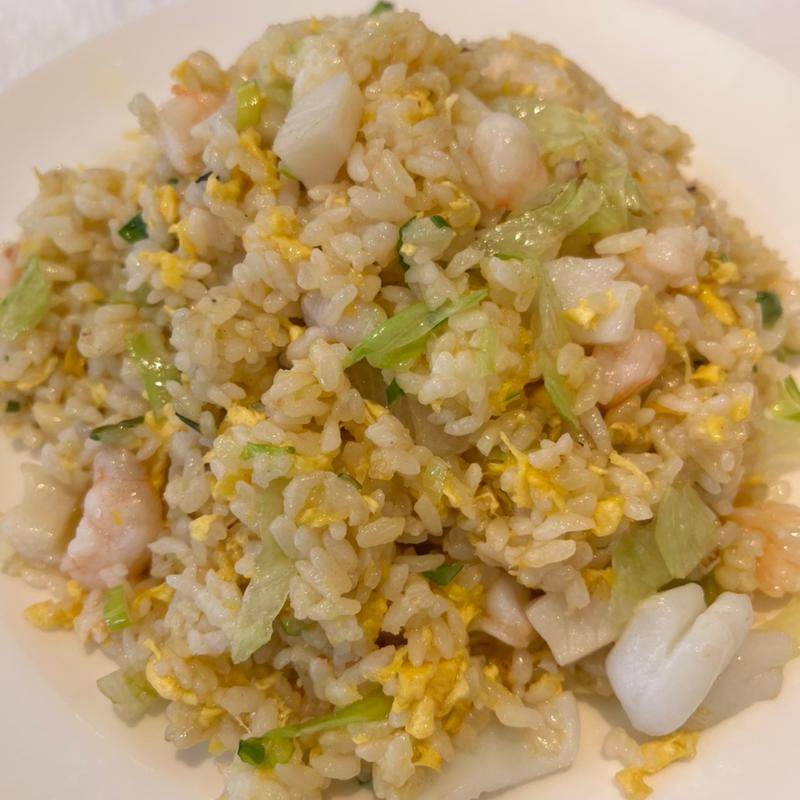 海鮮チャーハン(広東名菜 富徳 （カントンメイサイトミトク）)