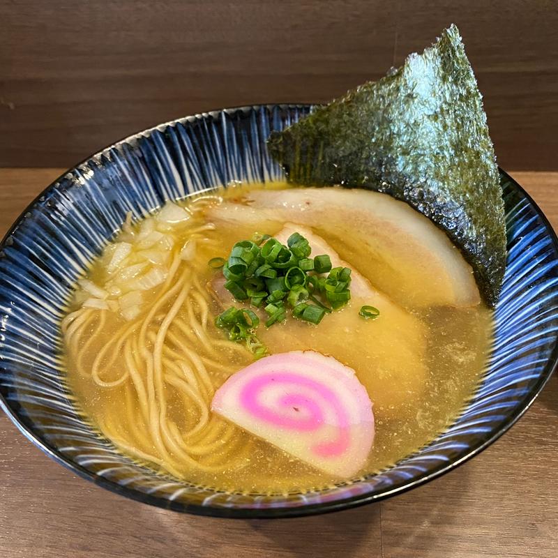 鯵と鰯の淡口醤油ラーメン(がふうあん )