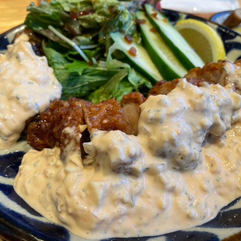 チキン南蛮定食(新宿みやざき館 KONNE｜Miyazaki Prefectural Product Center)