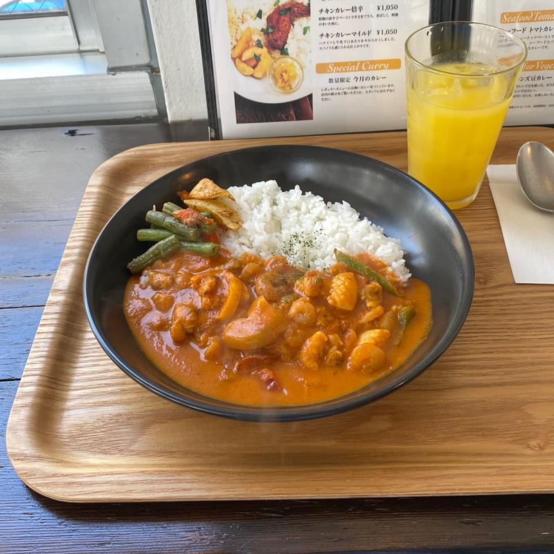 シーフードトマトカレー(ヒナタ屋)