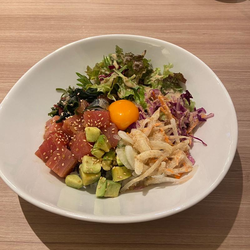 海鮮ポキごはん(GRAND TIME CAFE（グランタイムカフェ）神保町店)