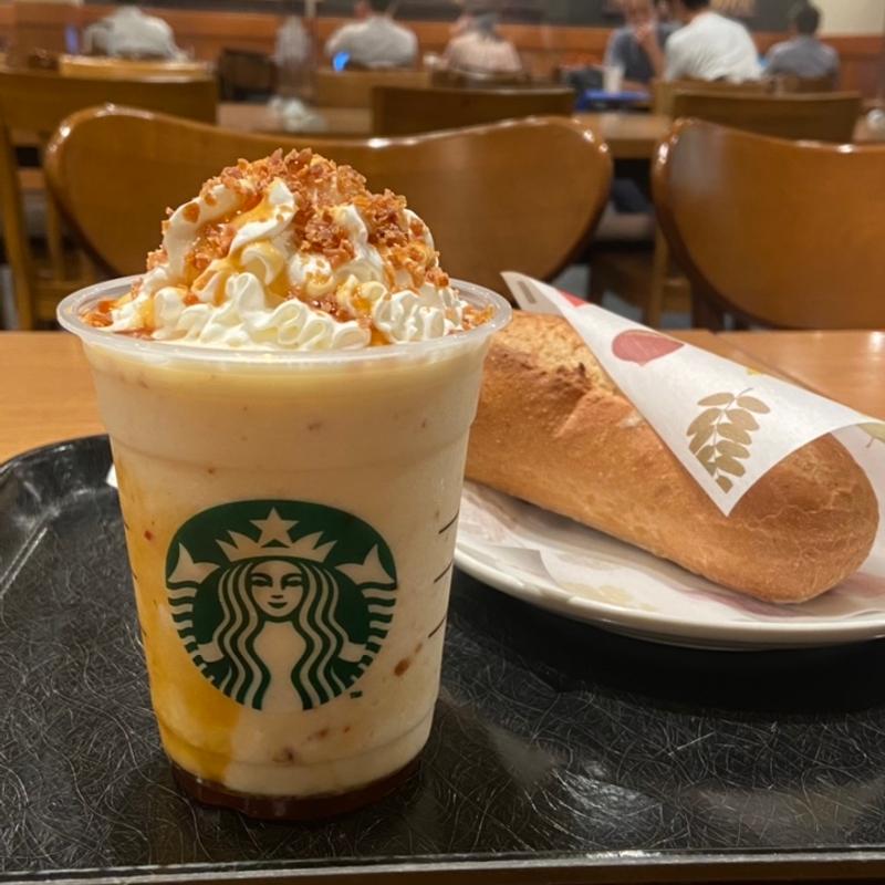 焼き芋ブリュレフラペチーノ(スターバックスコーヒー 東京ビッグサイト店)