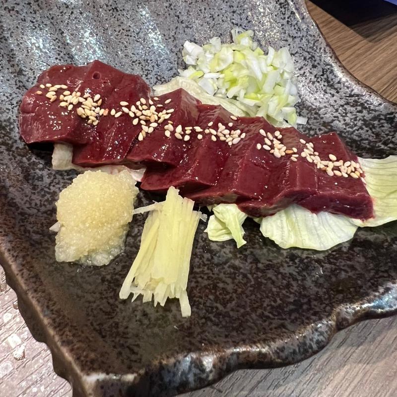 レバ刺し(ウリドゥリ)