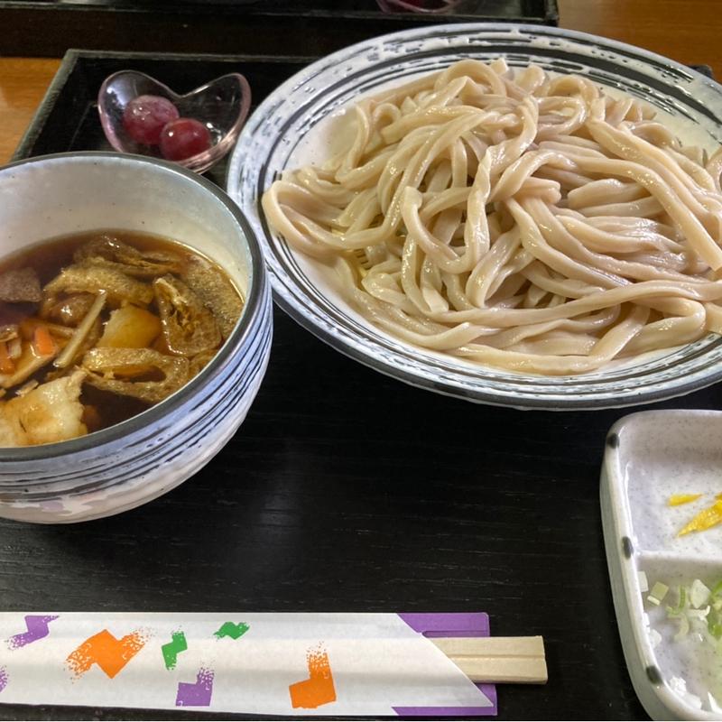 きのこ汁うどん(ゆずの庄)