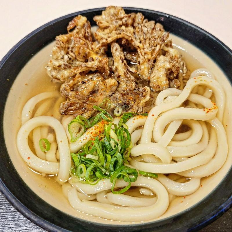 舞茸天うどん(星のうどん （ほしのうどん）)