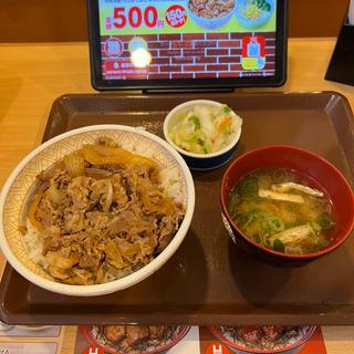 牛丼(すき家 八潮西袋店)