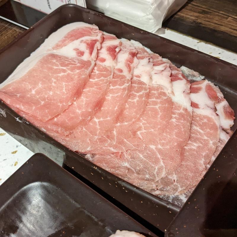 黒豚ロース(火鳳祥鮮貨火鍋 新宿店)