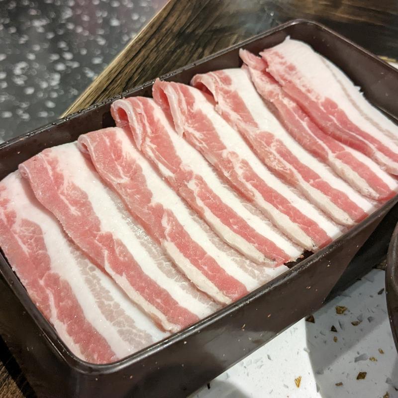 黒豚バラ(火鳳祥鮮貨火鍋 新宿店)