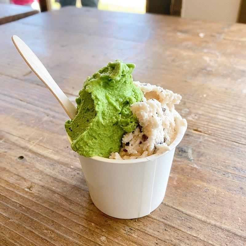 抹茶&チョコチップ（ジェラートダブル）(アルトピアーノ )