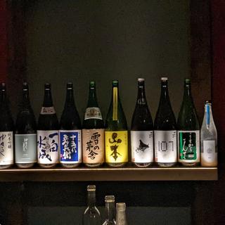 秋田の日本酒(誦月)