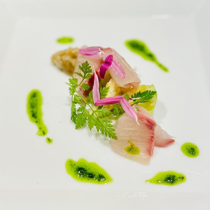 季節のランチ(鯵/水茄子)(aoyama bouchon amuser)