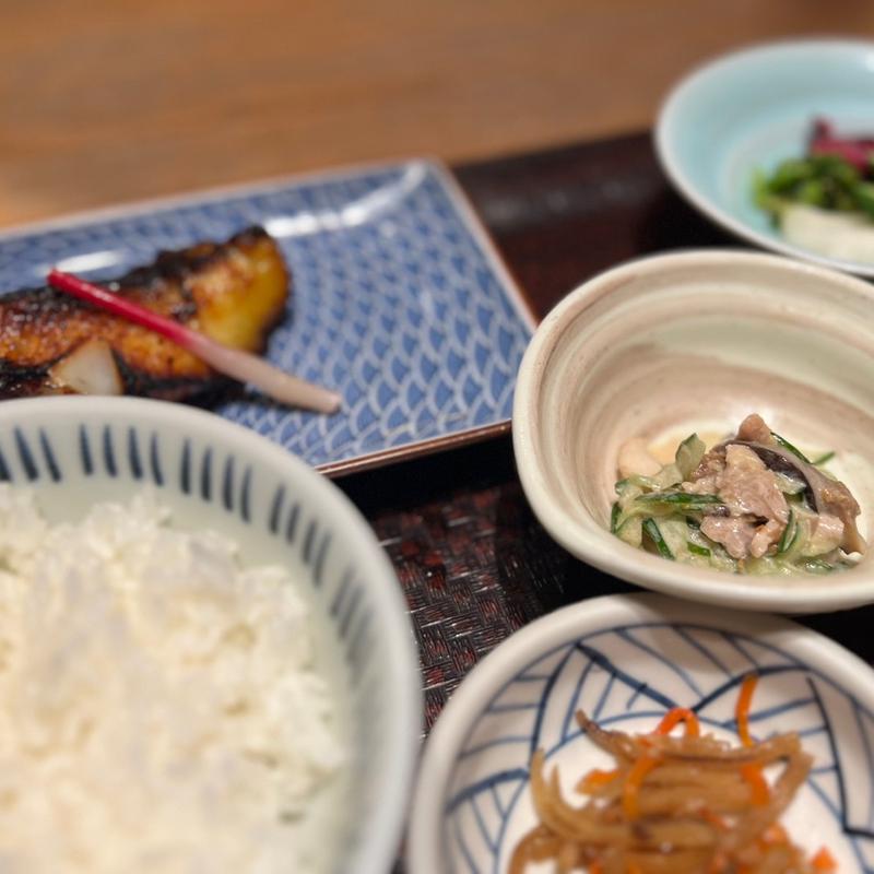 銀鱈西京焼きご膳(くらま　アトレ大井町店)