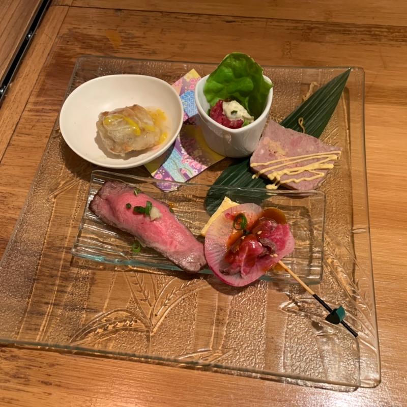 オードブル5種盛り合わせ(肉の竹内商店)