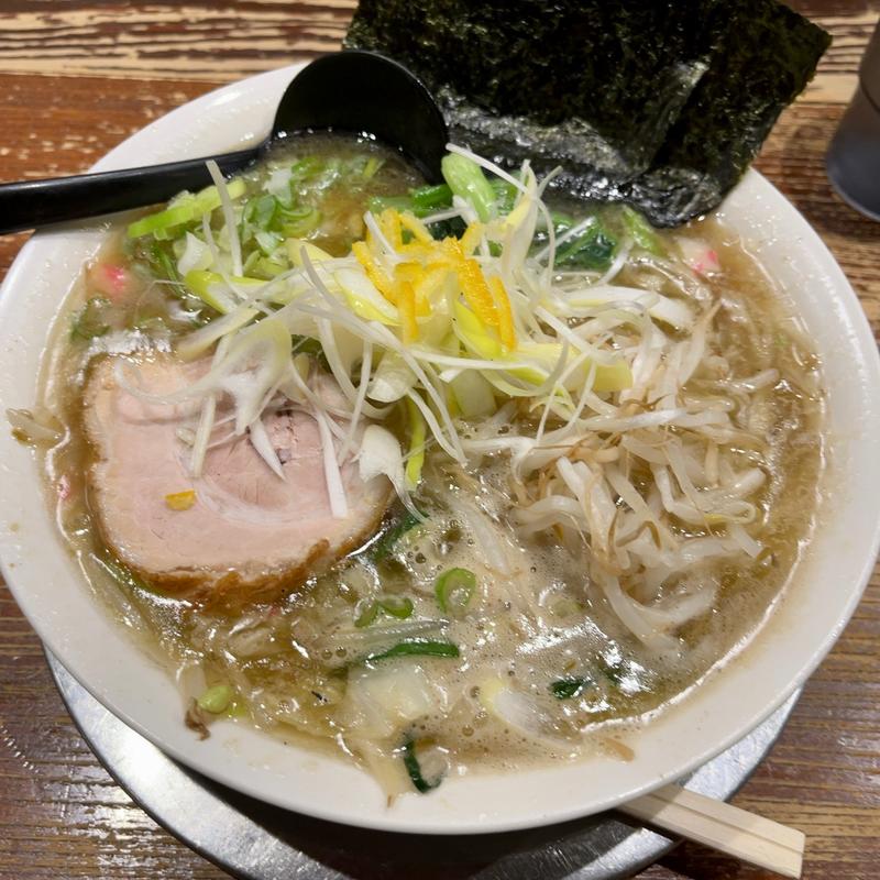 ゆず塩とんこつタンメン(あじゃあら)