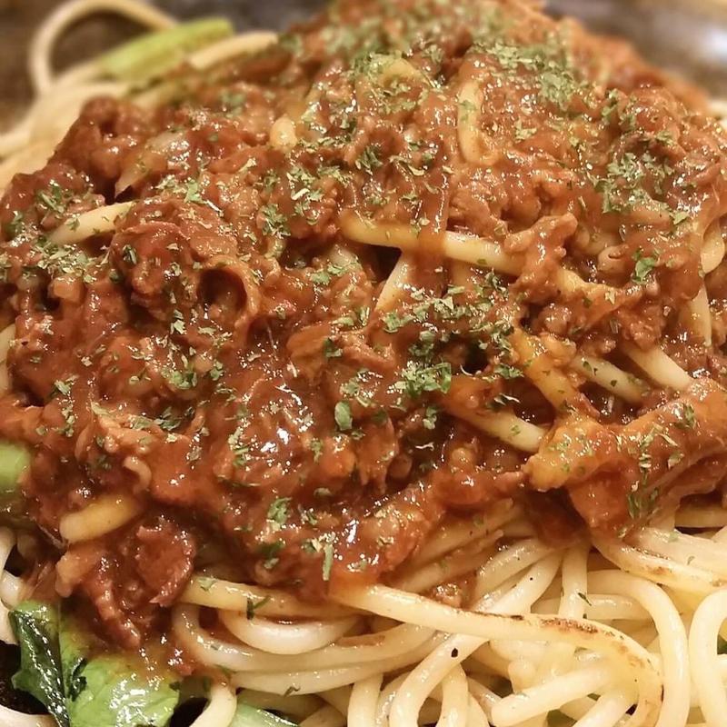 ハッシュドビーフ(焼きスパゲッティ専門店 ロメスパバルボア 神田小川町店)