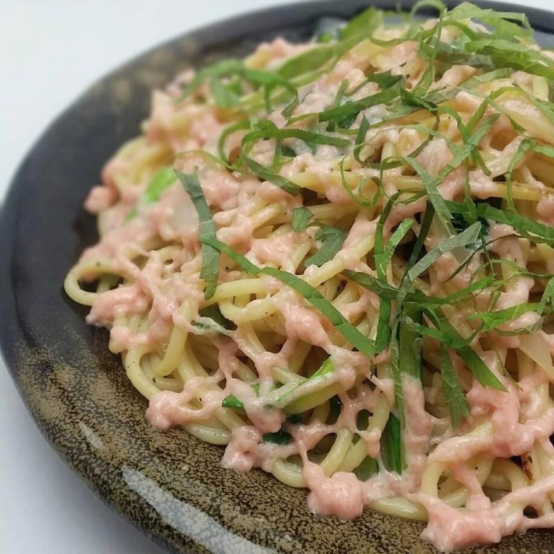 たらこマヨ(焼きスパゲッティ専門店 ロメスパバルボア 神田小川町店)