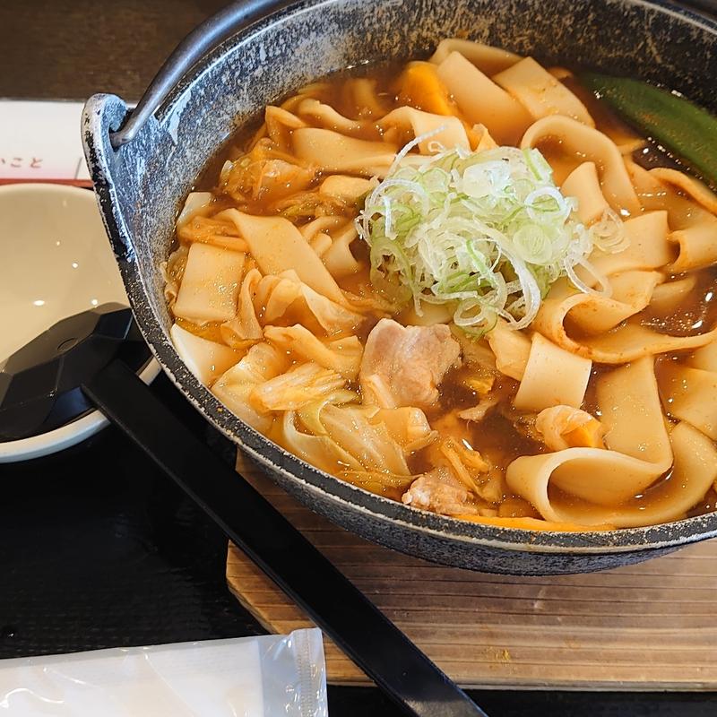 豚とキムチのほうとう(ふじやま温泉 )