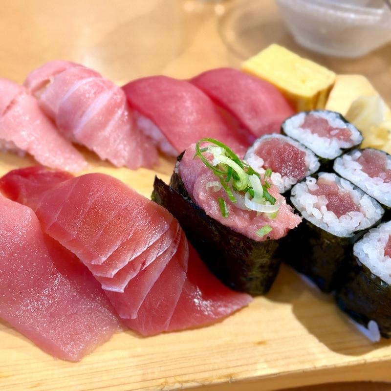 マグロづくし(沼津魚がし鮨 横浜ランドマーク店)