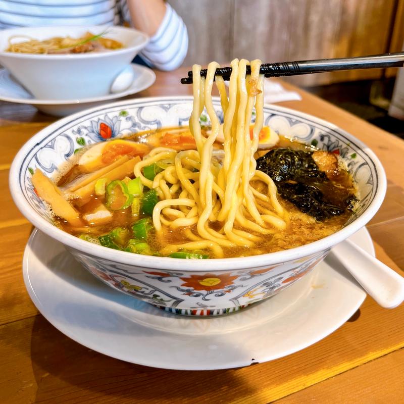 正油の魚そば(自家製麺 うろた)