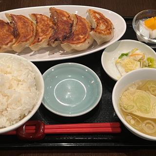焼き餃子セット（ライス大盛り）(成城飯店 成城餃子)