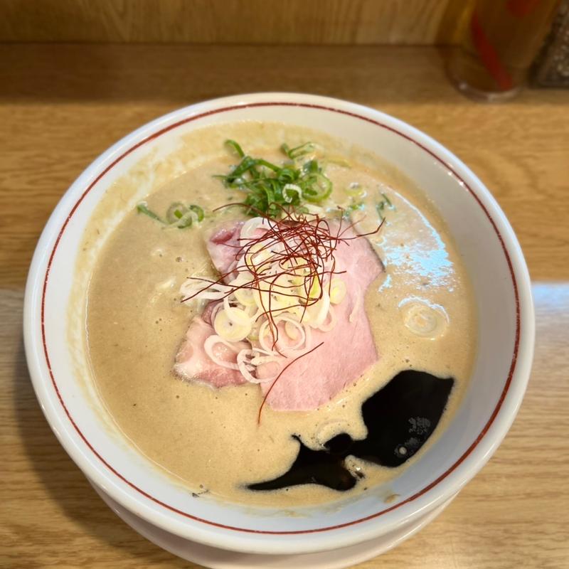 サバ白湯(らーめん香澄 中崎町店 （ラーメン カスミ）)
