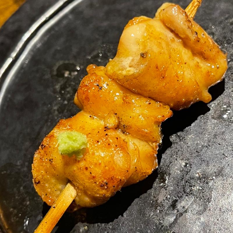 ぼんじり(コース料理)(酒と炭焼 おかげさん)