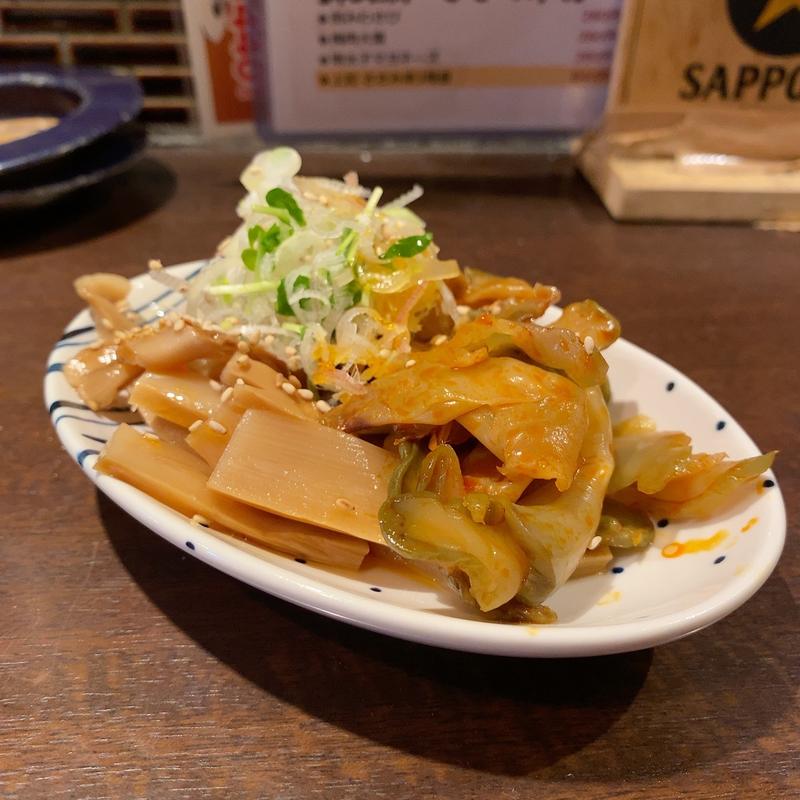 メンマ&ザーサイ盛合せ(とりべゑ 金山店)