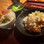 チキン南蛮定食(博多もつ鍋やまや　有楽町店)