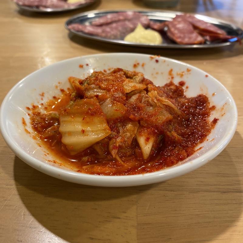 白菜キムチ(大衆ホルモン・やきにく煙力 藤が丘店)