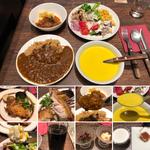 ランチビュッフェにグリルチキンとデザートブュッフェ(＆BEEF shinjuku)