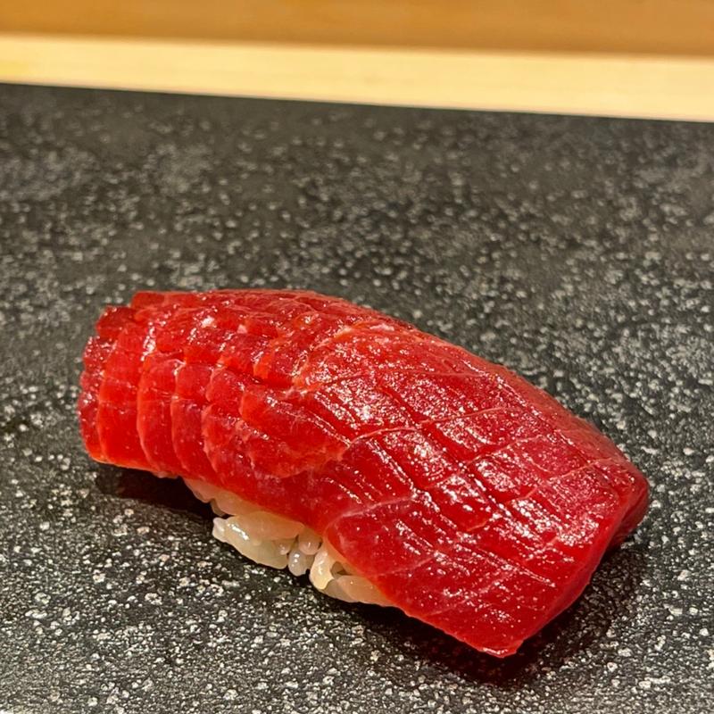 マグロ赤身(コース料理)(鮨結う翼)