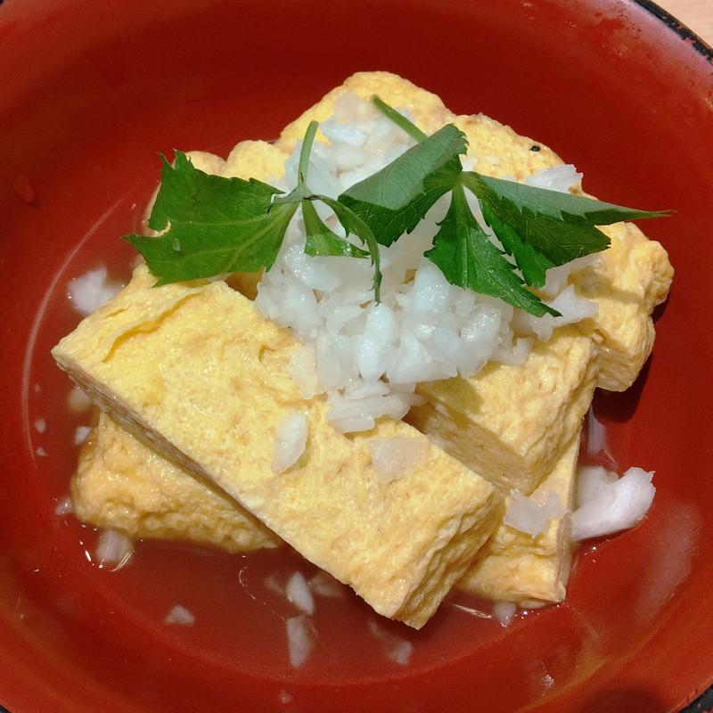 出汁巻き玉子 鬼おろし(鮨・酒・肴 杉玉 鹿島田 )