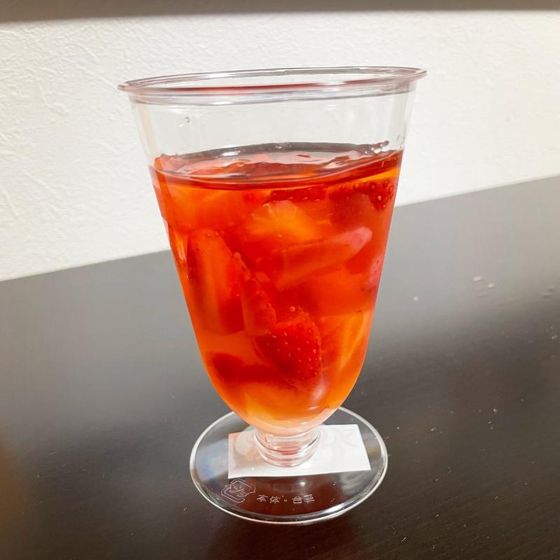 いちごの生ゼリー(生フルーツゼリー専門店 フルフール御殿場)