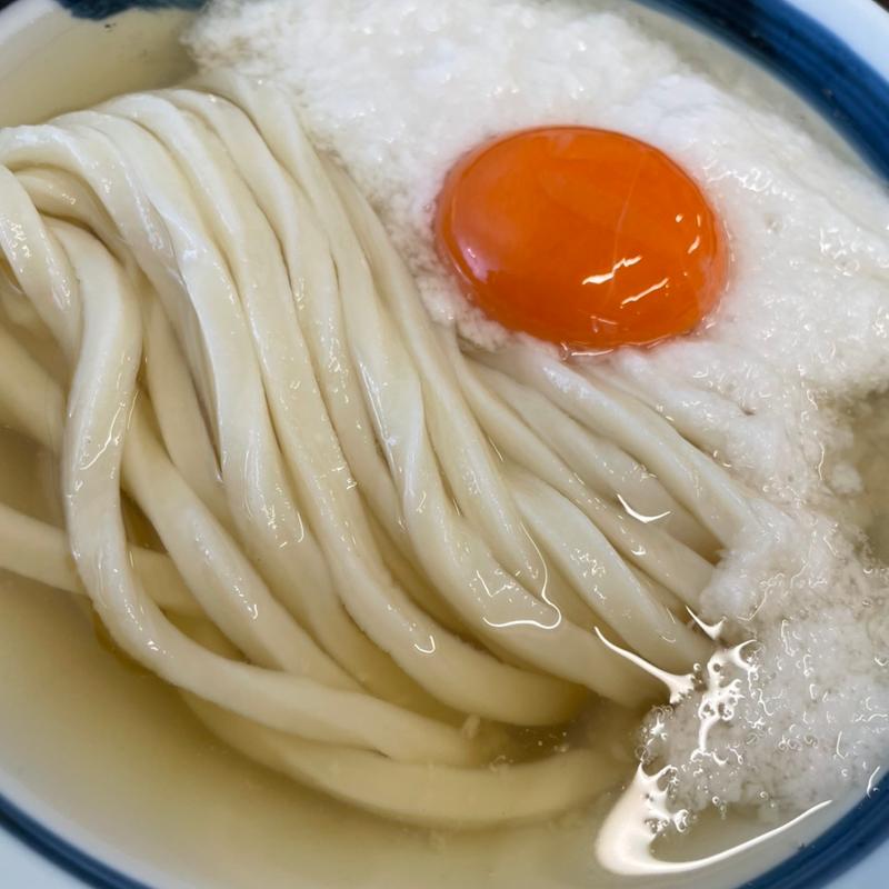 とろろ月見うどん　冷(讃岐うどん 一か〇)