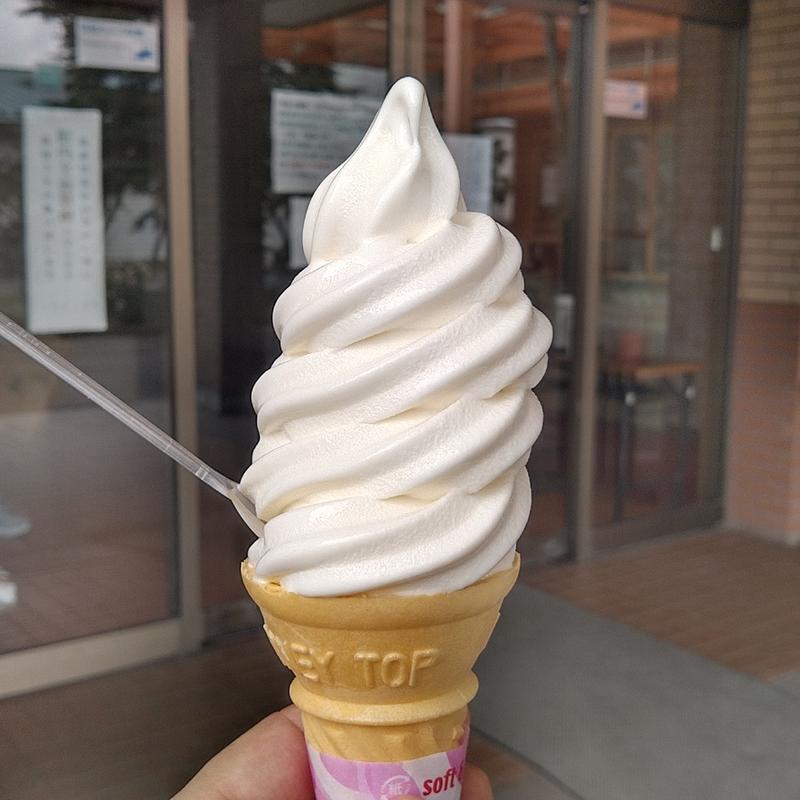 ソフトクリーム(ベルディ栗駒)